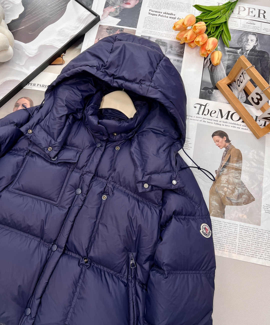 🆕Moncler2025新款可拆卸连帽羽绒服，定制YB进口防风防水尼龙材质 其工艺还原 升级材质 提升秋
