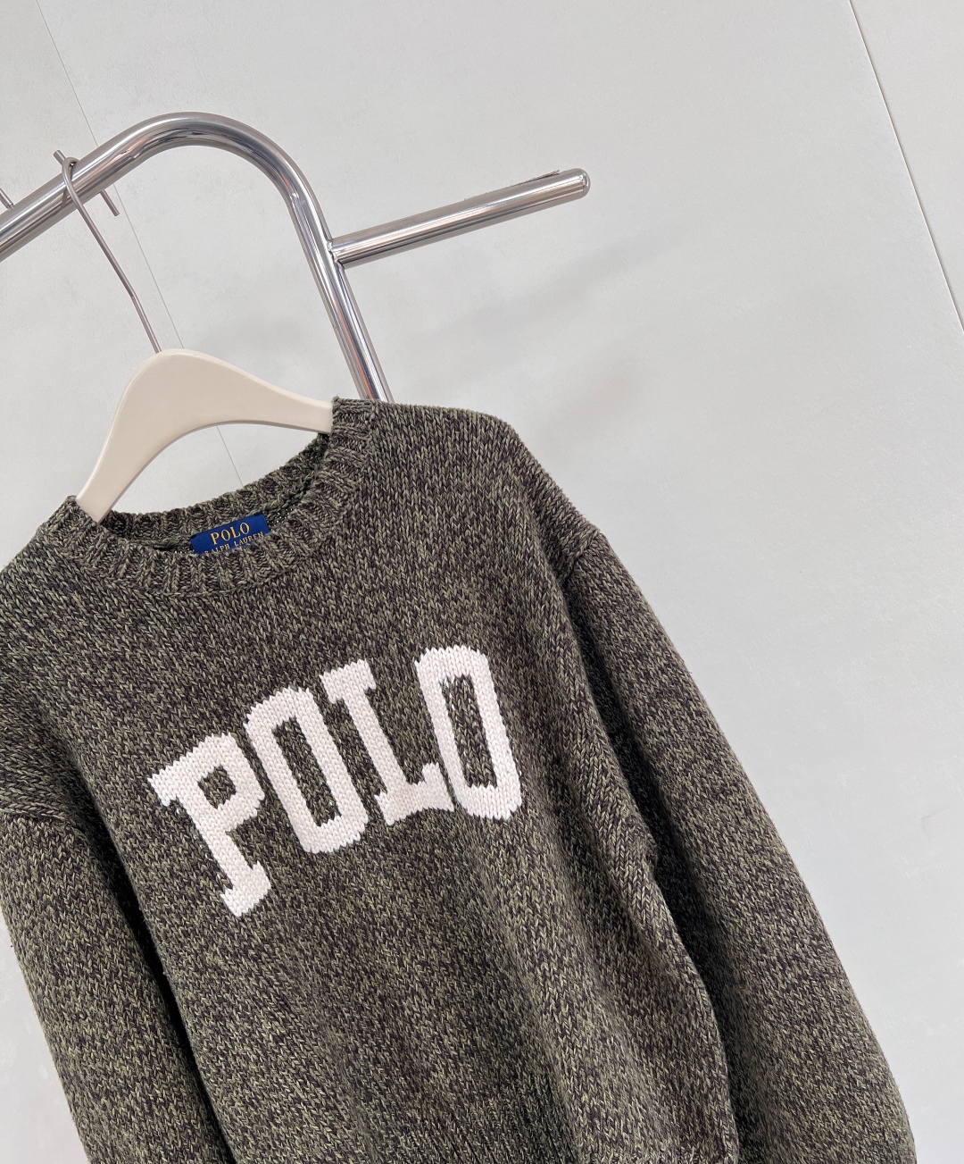 🆕RalphLauren圆领字母钩花针织衫 早秋穿搭必备！❤️拉夫劳伦毛衣入手攻略早秋衣橱少不了针织衫！
