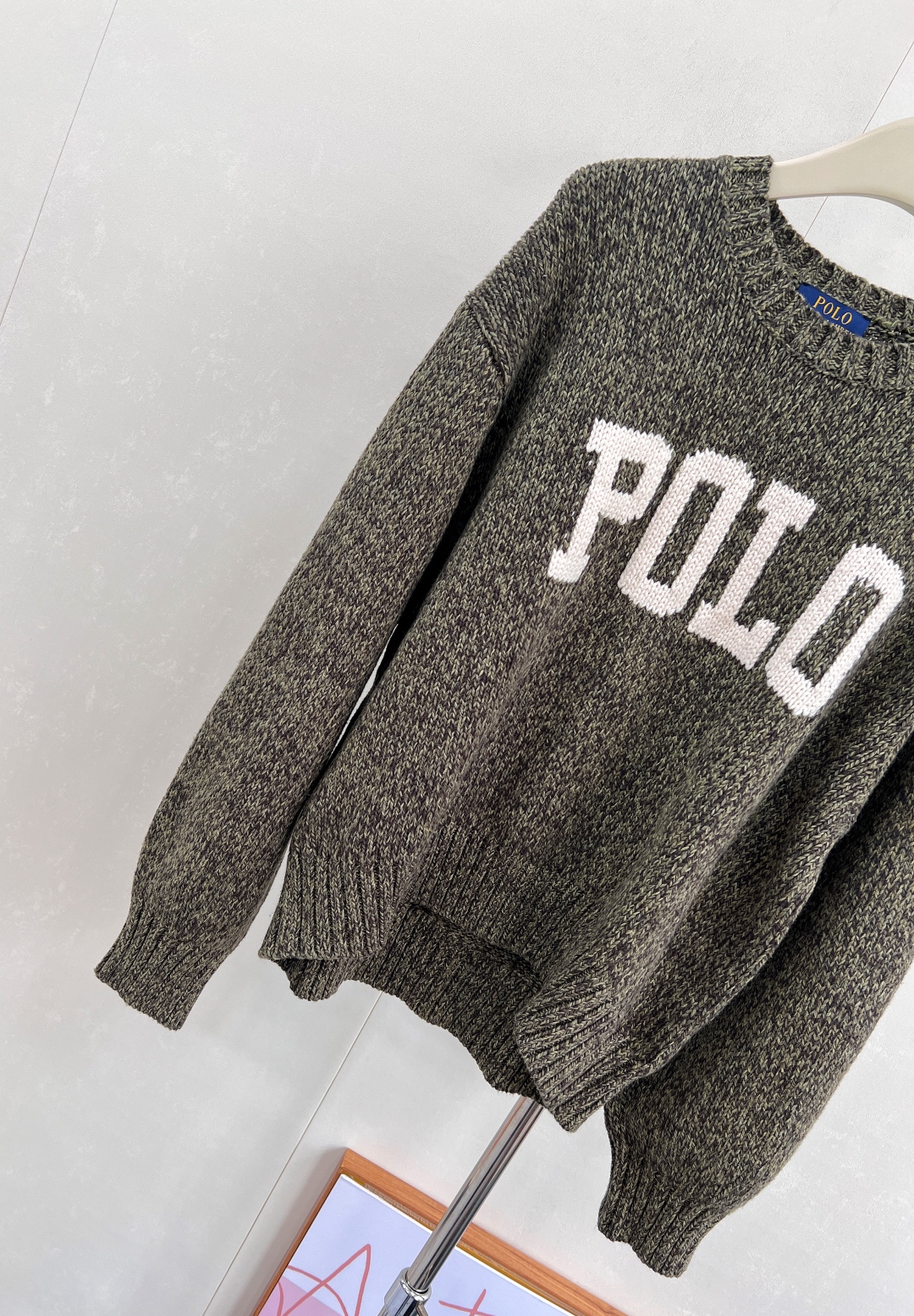 🆕RalphLauren圆领字母钩花针织衫 早秋穿搭必备！❤️拉夫劳伦毛衣入手攻略早秋衣橱少不了针织衫！