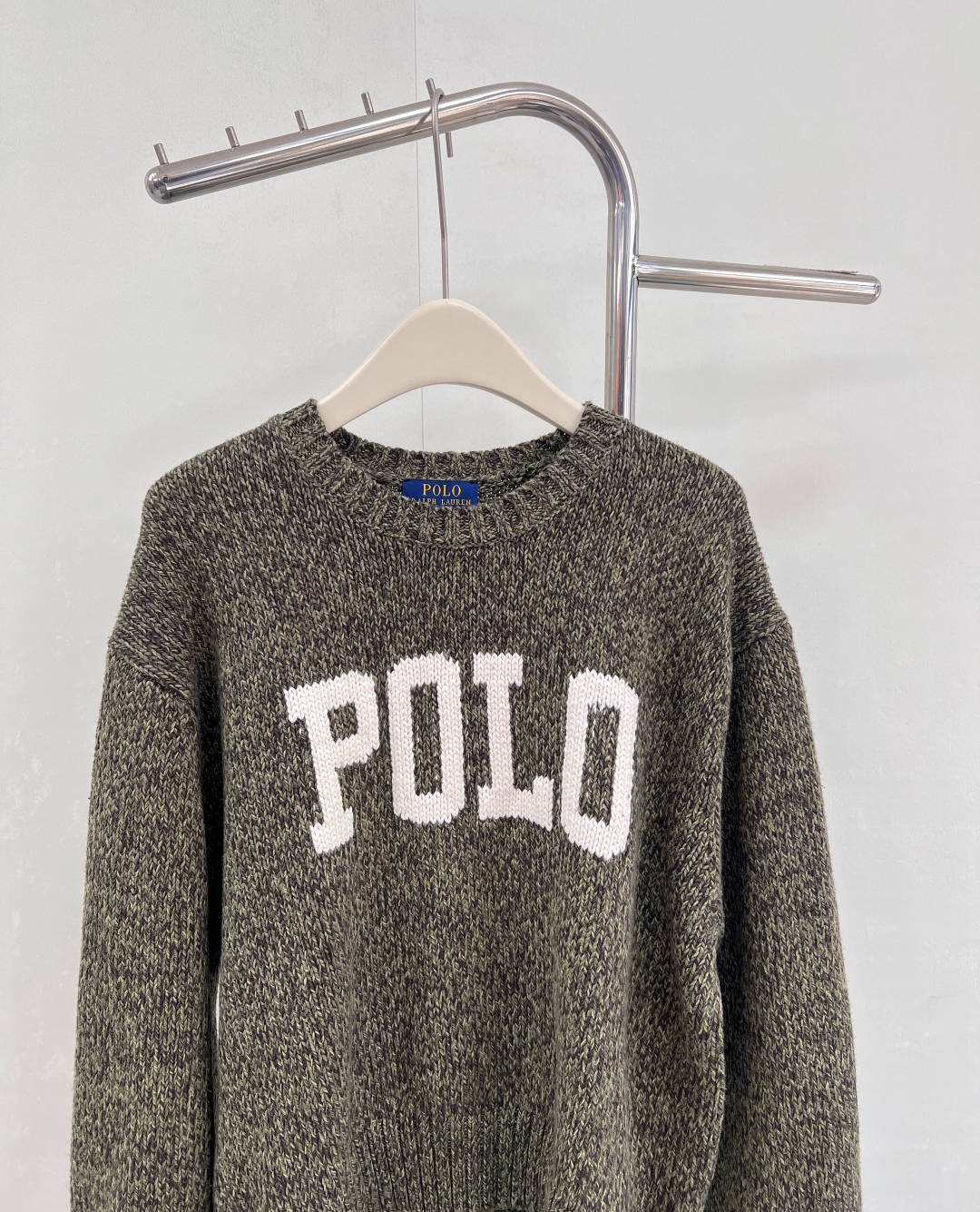 🆕RalphLauren圆领字母钩花针织衫 早秋穿搭必备！❤️拉夫劳伦毛衣入手攻略早秋衣橱少不了针织衫！