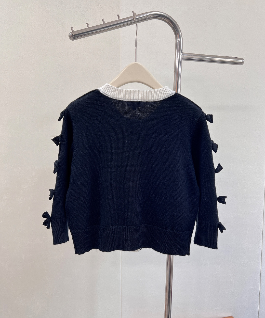 🆕CHANEL25FW✂️蝴蝶结开衫..📌📌梦幻联动 大爱这件鸭！！采用最新进口机正5针工艺织造 面料手