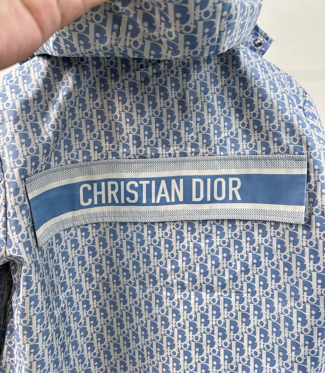 🆕2025Ss Dior 经典老花提花短款夹克外套定制满印针织提花牛仔面料 满印提花采万针刺绣工艺技术 