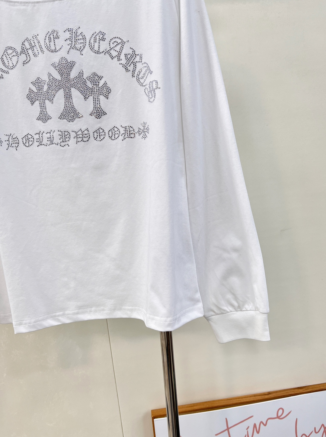 🆕Chrome hearts克罗心新款 十字花烫钻长袖卫衣T恤长袖衫▪️独家高版出品！这款长袖T恤真的太