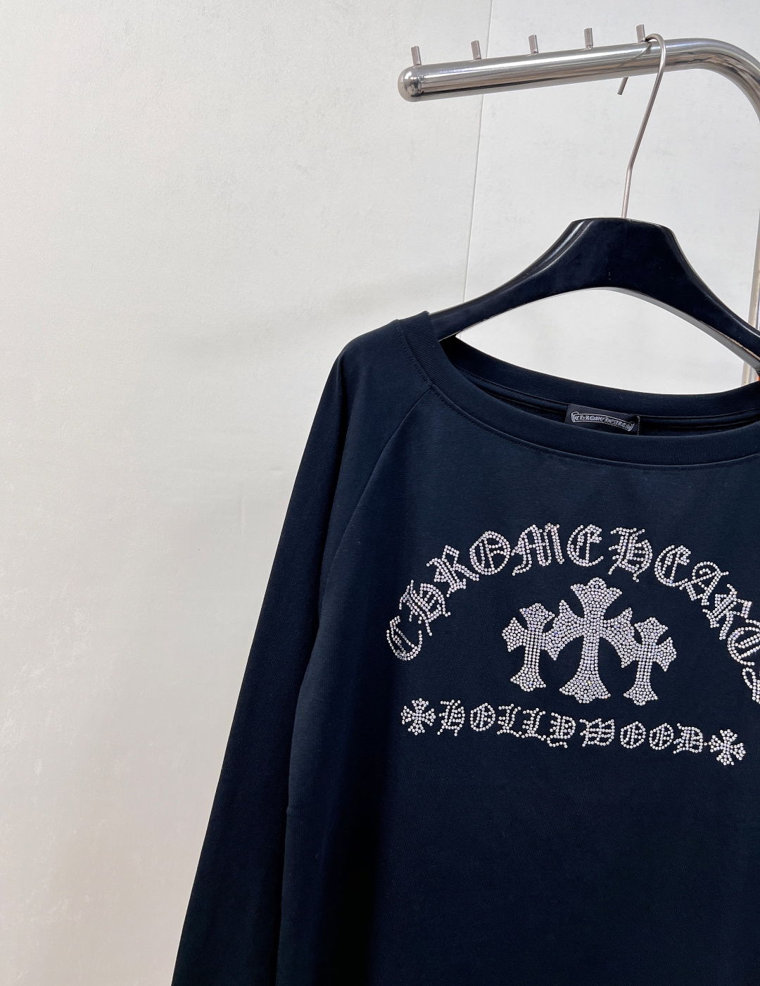 🆕Chrome hearts克罗心新款 十字花烫钻长袖卫衣T恤长袖衫▪️独家高版出品！这款长袖T恤真的太