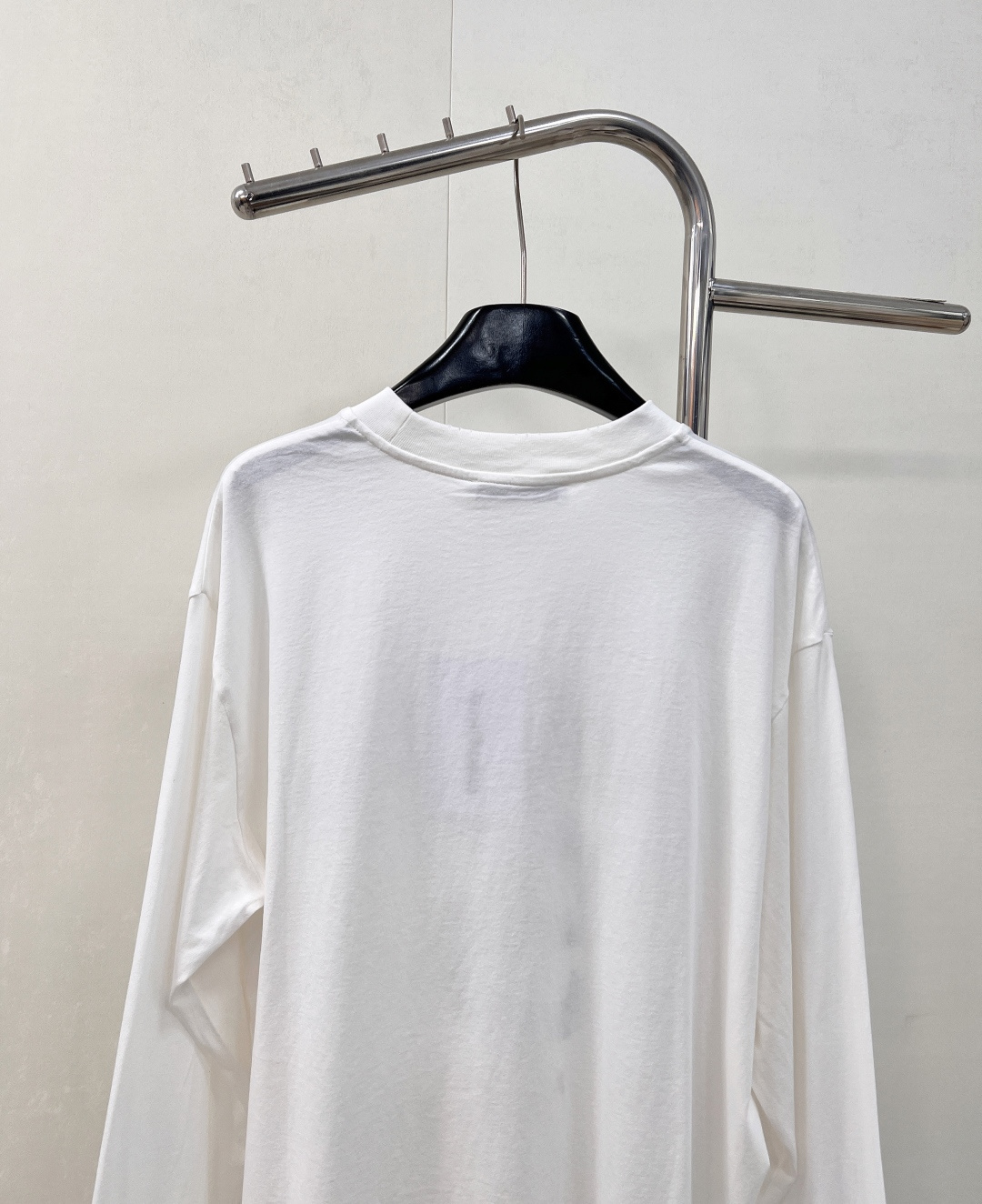 🆕Acne studios2025新款圆领字母印花长袖上衣，定制YB斜纹全棉材质，质感细腻，穿搭舒适弹力