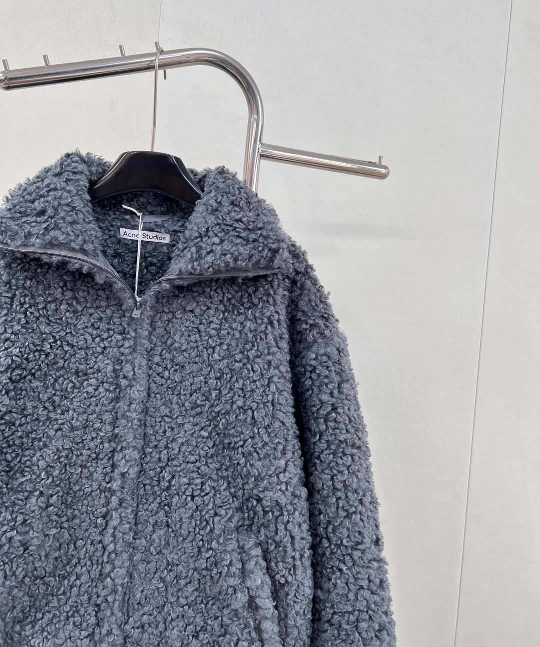 🆕Acne Studios 25Fw秋冬新款立领毛绒拉链外套丨⚠独家yb开发！高版出品！北欧酷感与温暖绒