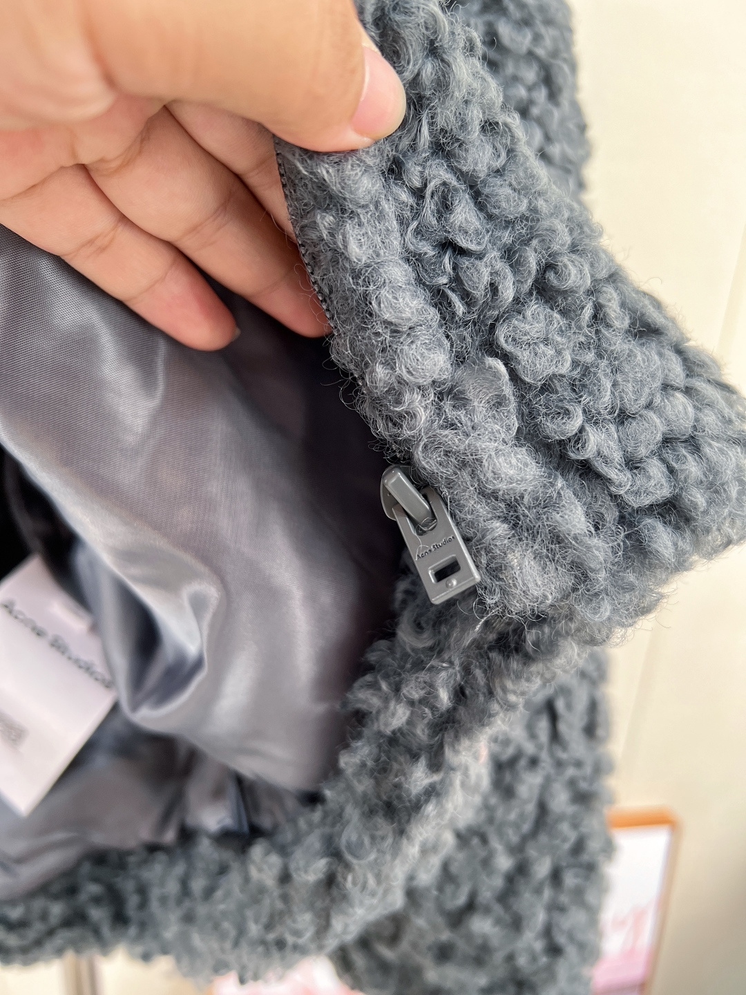 🆕Acne Studios 25Fw秋冬新款立领毛绒拉链外套丨⚠独家yb开发！高版出品！北欧酷感与温暖绒