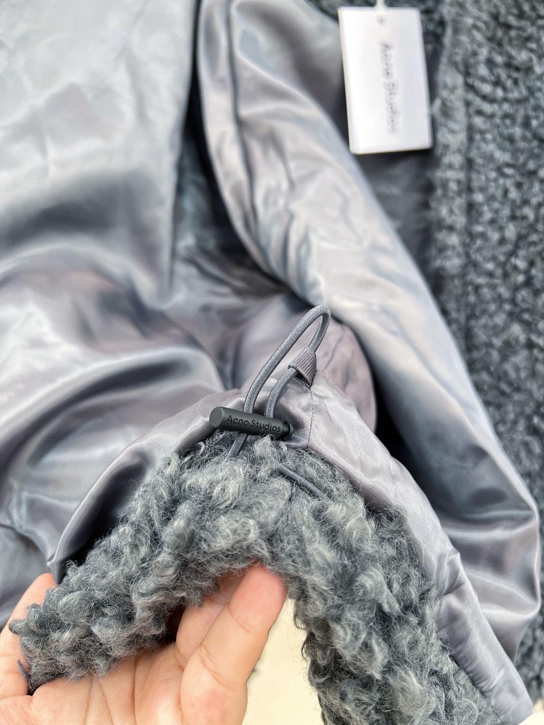 🆕Acne Studios 25Fw秋冬新款立领毛绒拉链外套丨⚠独家yb开发！高版出品！北欧酷感与温暖绒