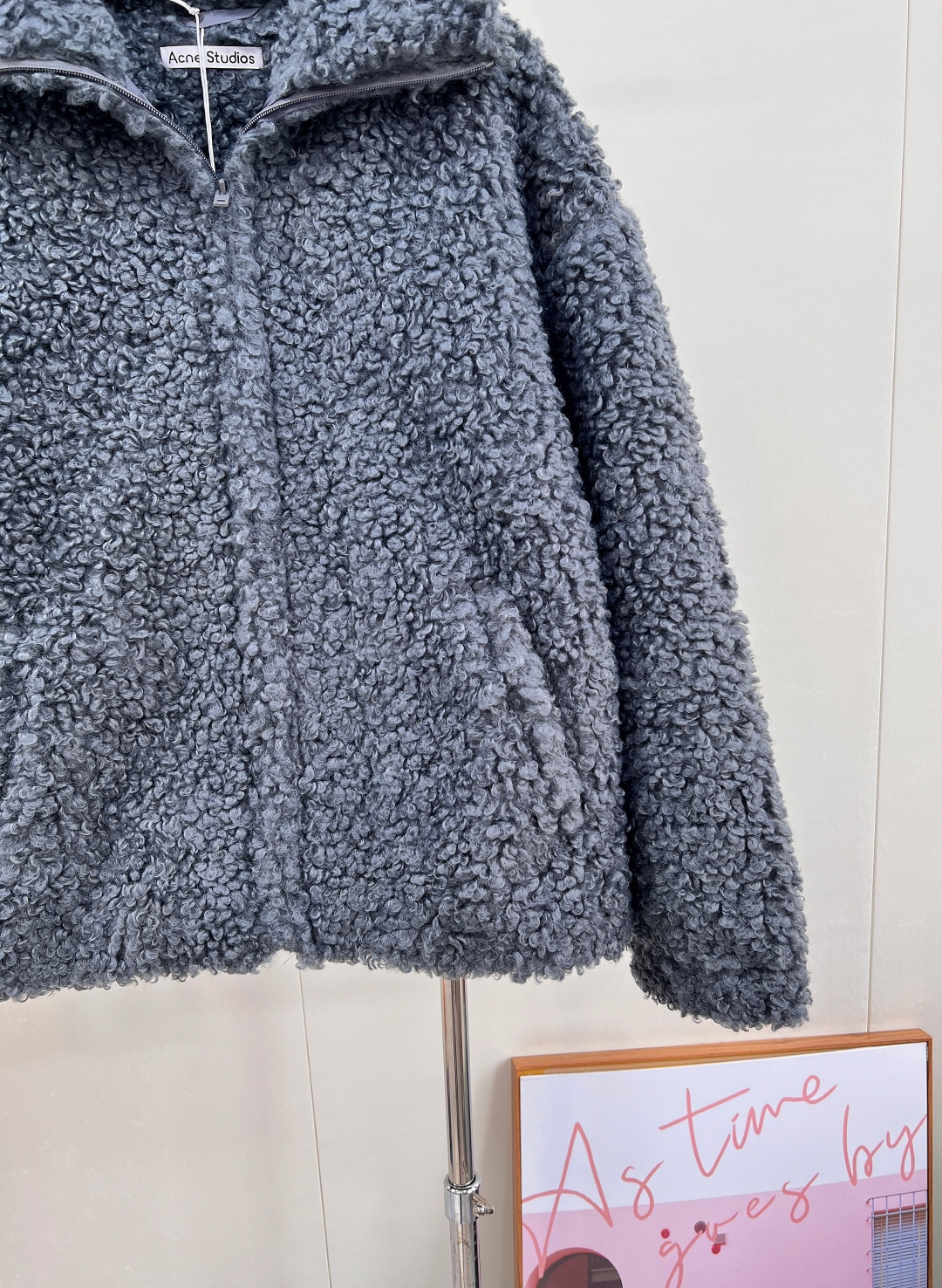 🆕Acne Studios 25Fw秋冬新款立领毛绒拉链外套丨⚠独家yb开发！高版出品！北欧酷感与温暖绒
