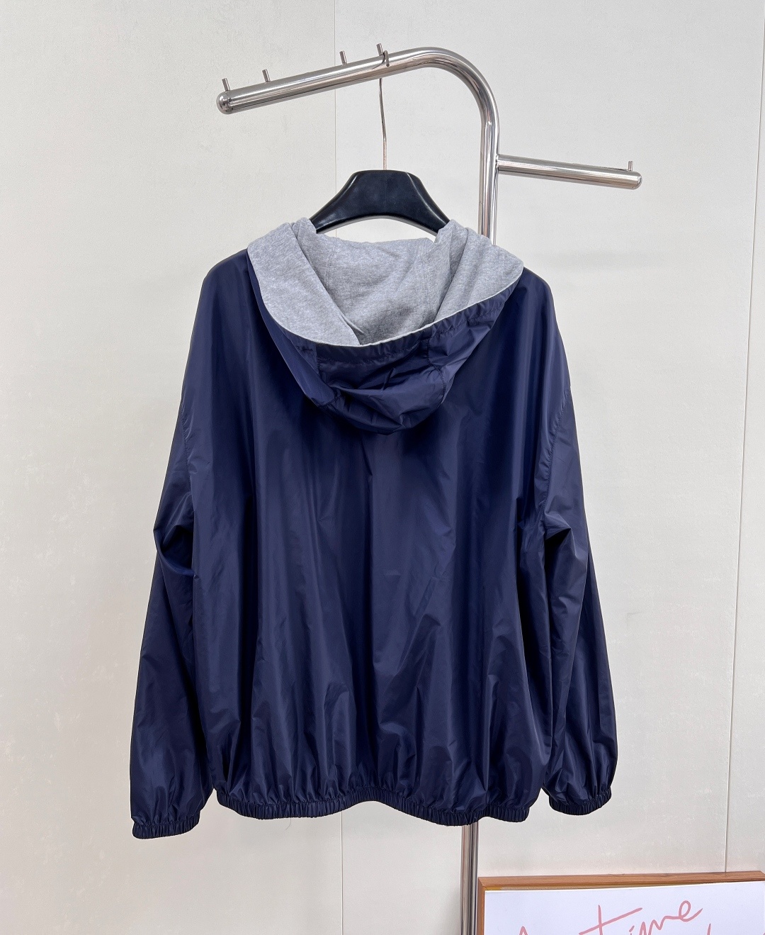 🆕Miumiu 25fW秋冬新款撞色双面穿宽松拉链卫衣外套丨⚠独家yb开发!高版出品!Oversize宽