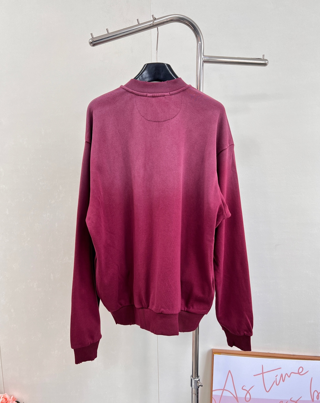 🆕Acne studios新款做旧字母印花炒色休闲拉链外套，定制YB原生全棉织造 质感高级 品相十足 落