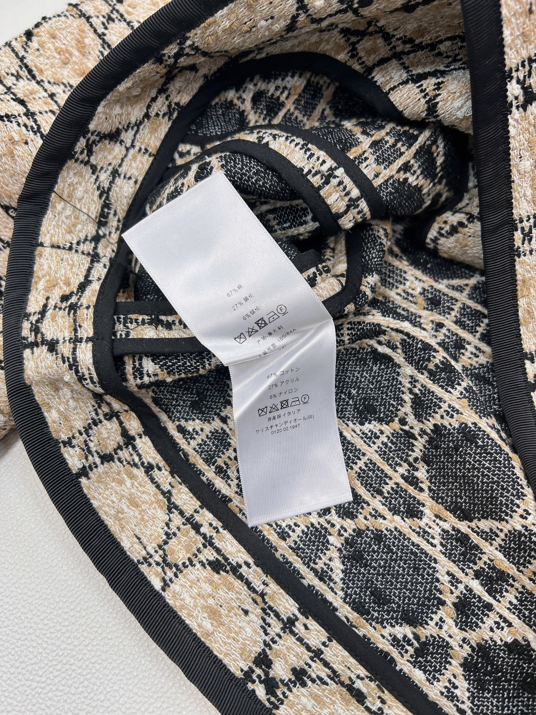 🆕 DIOR 经典戴妃藤格纹粗花呢外套【DIOR典藏之作｜重塑优雅传奇】以传奇藤格纹为序，勾勒法式优雅的