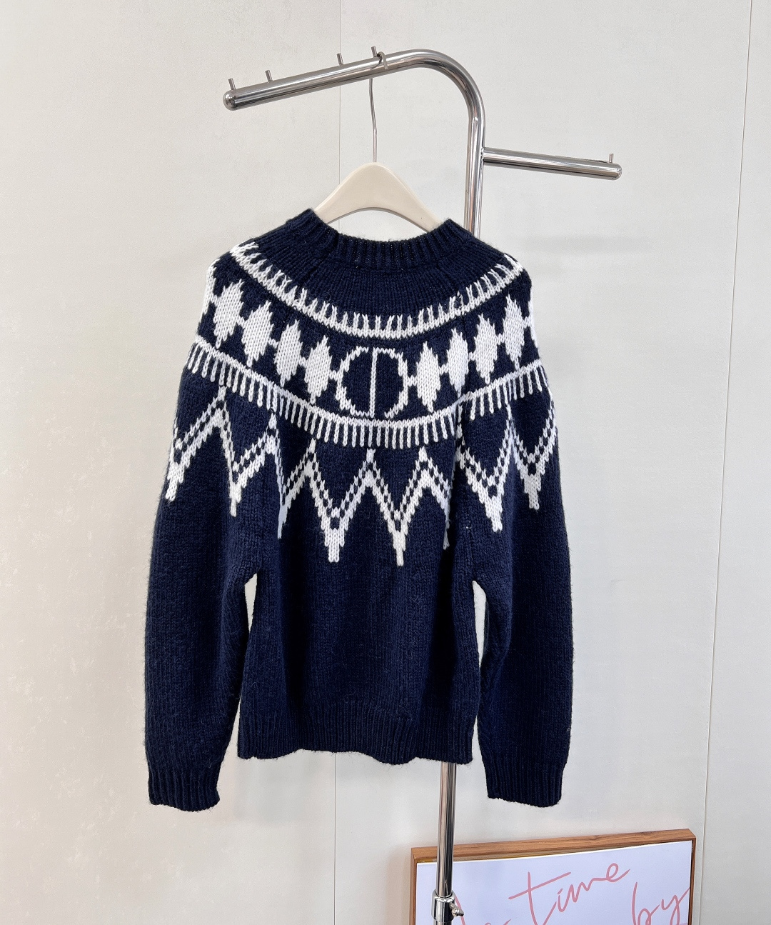 🆕Dior 25FW滑雪系列✂菱格钩花️新款毛衣！很减龄哦 这件属于很舒服很百搭的那种！宝们可以叠穿外套