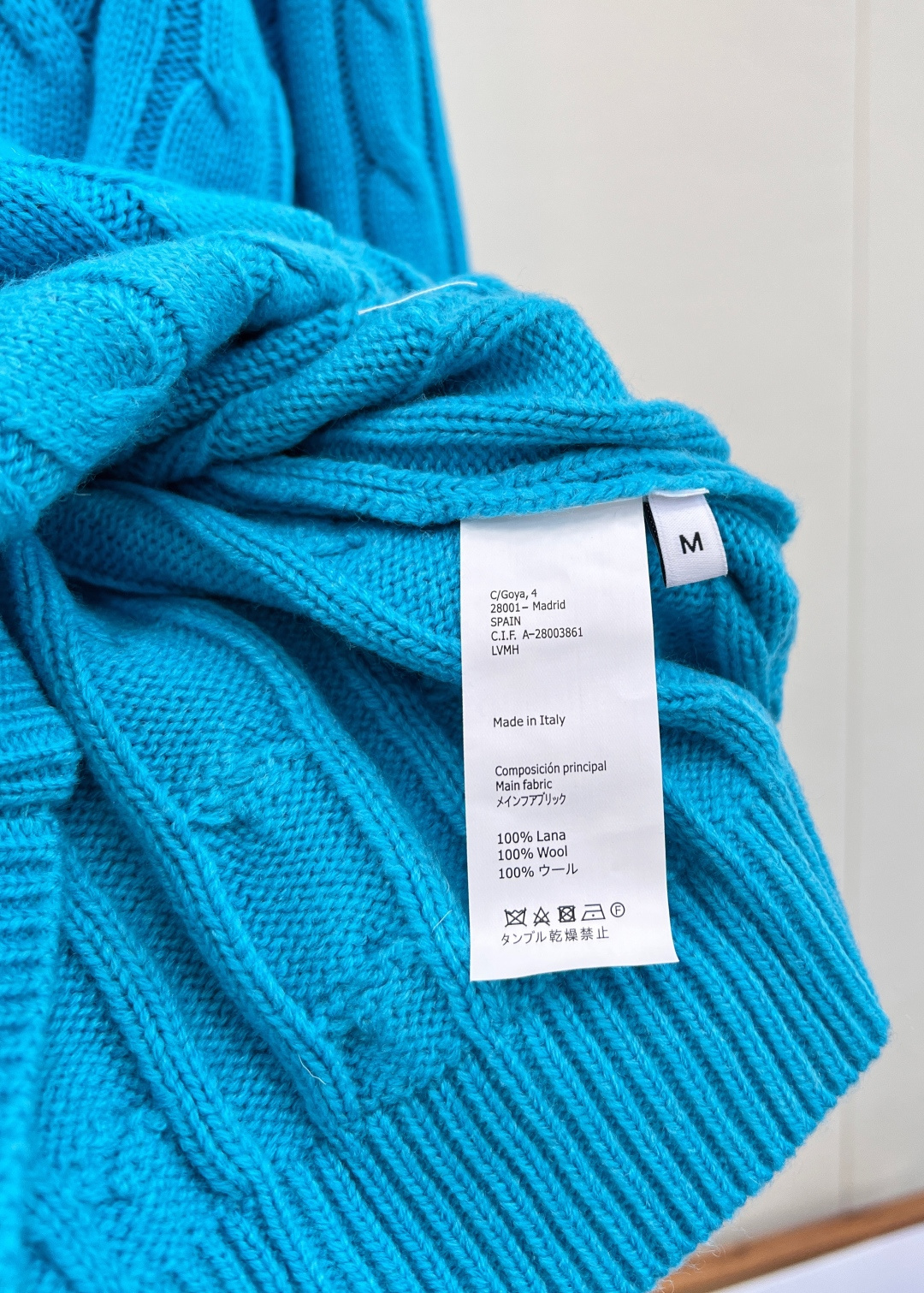 🆕Loewe25Fw早秋新款微标刺绣麻花纹针织开衫丨⚠独家yb开发！高版出品！经典麻花纹理在针织物上立体