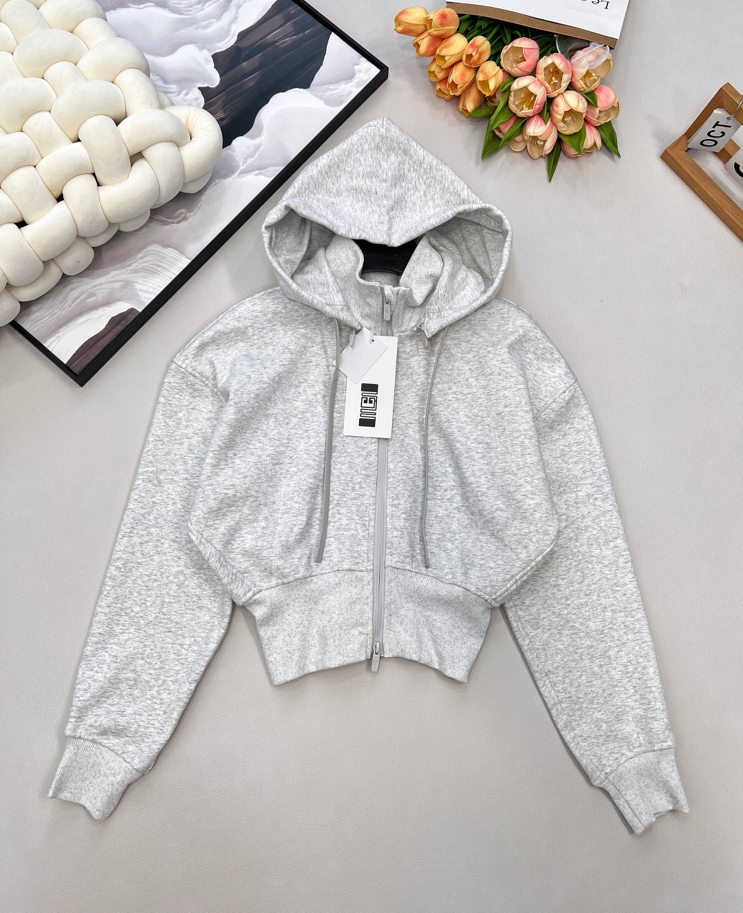 🆕 Lululemon-Scuba全拉链宽松短款可拆卸连帽帽衫Scuba经典连帽全拉链 最好穿的版型没有