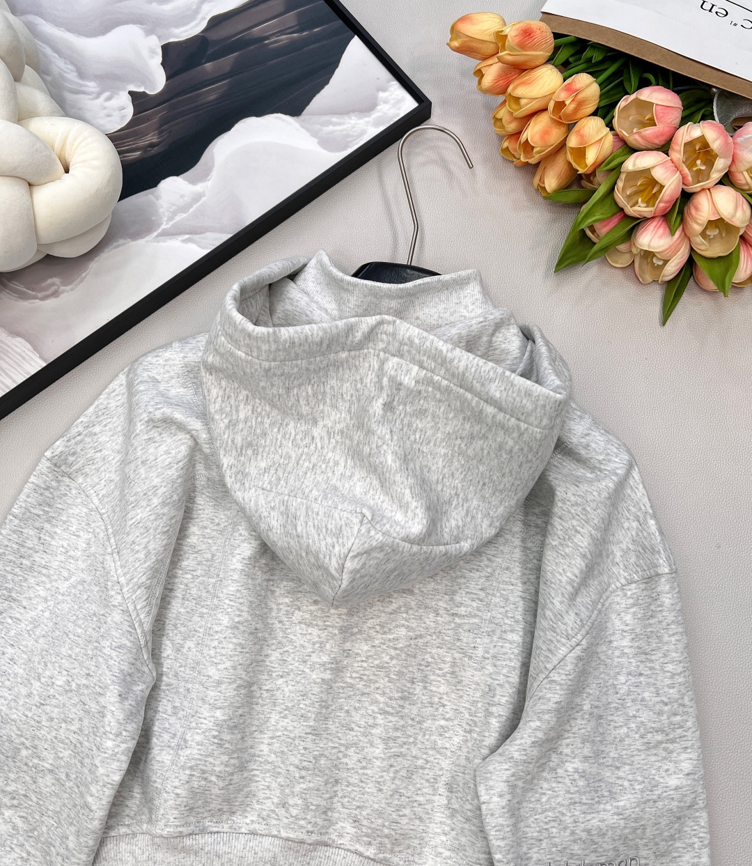 🆕 Lululemon-Scuba全拉链宽松短款可拆卸连帽帽衫Scuba经典连帽全拉链 最好穿的版型没有