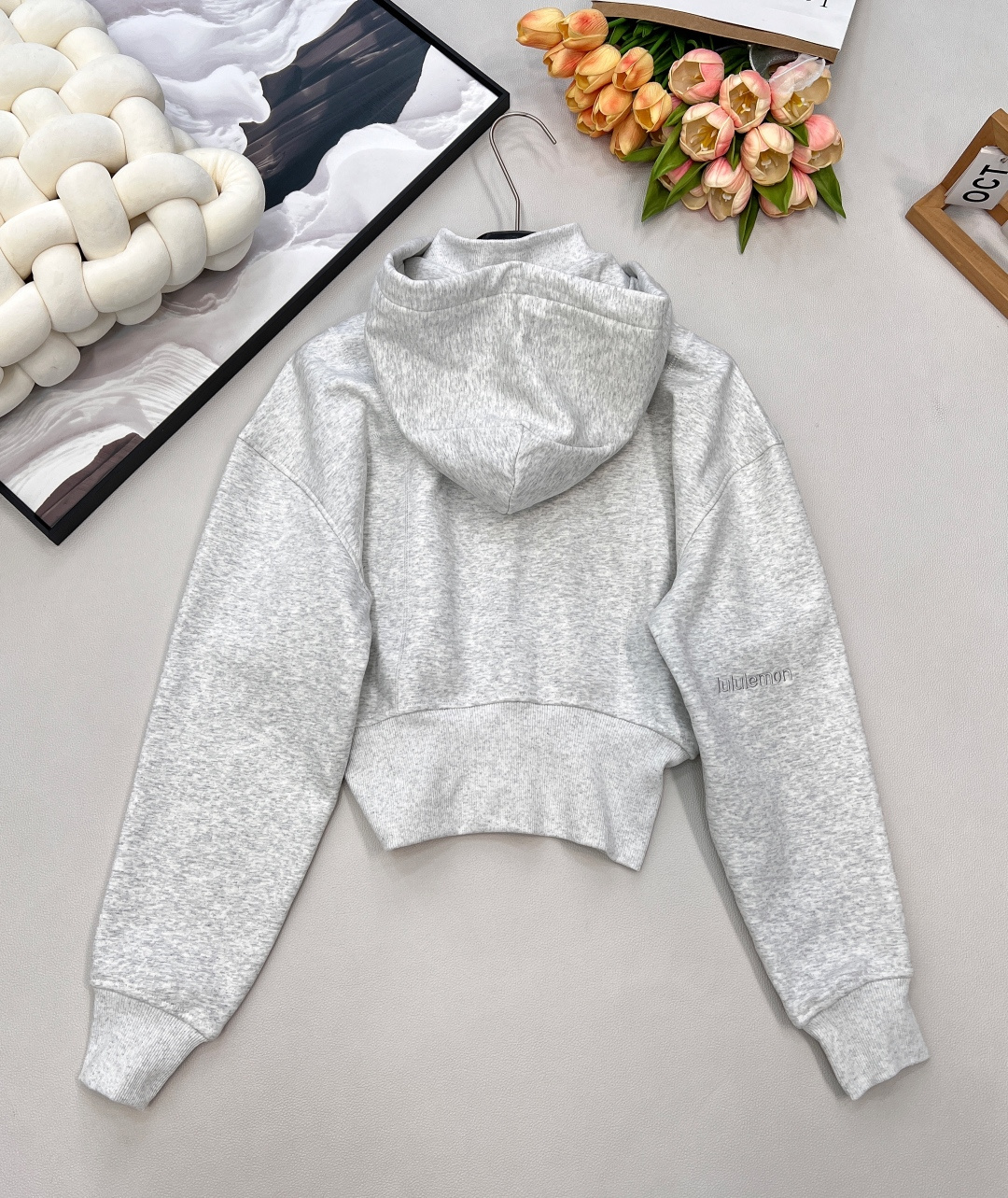 🆕 Lululemon-Scuba全拉链宽松短款可拆卸连帽帽衫Scuba经典连帽全拉链 最好穿的版型没有