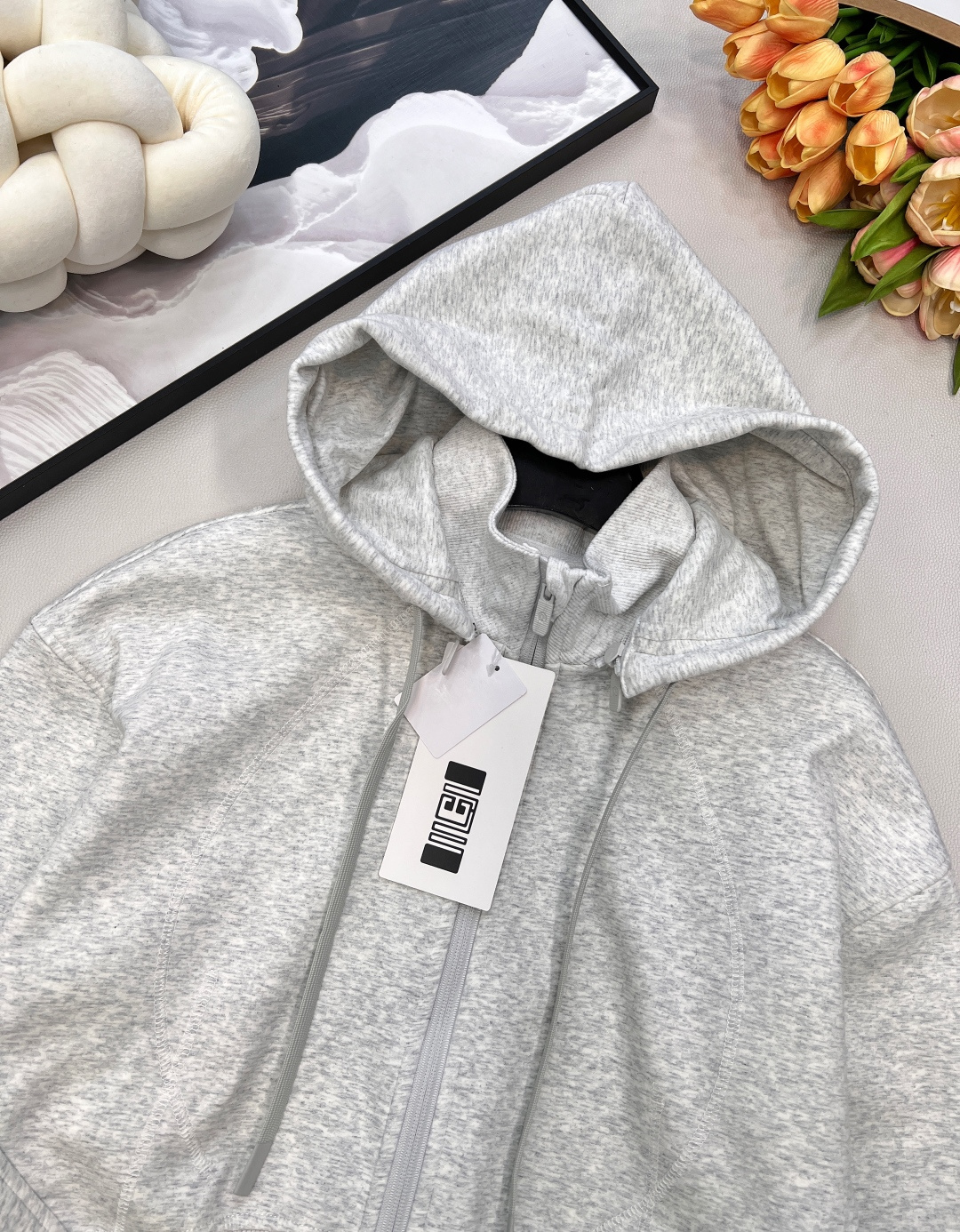 🆕 Lululemon-Scuba全拉链宽松短款可拆卸连帽帽衫Scuba经典连帽全拉链 最好穿的版型没有