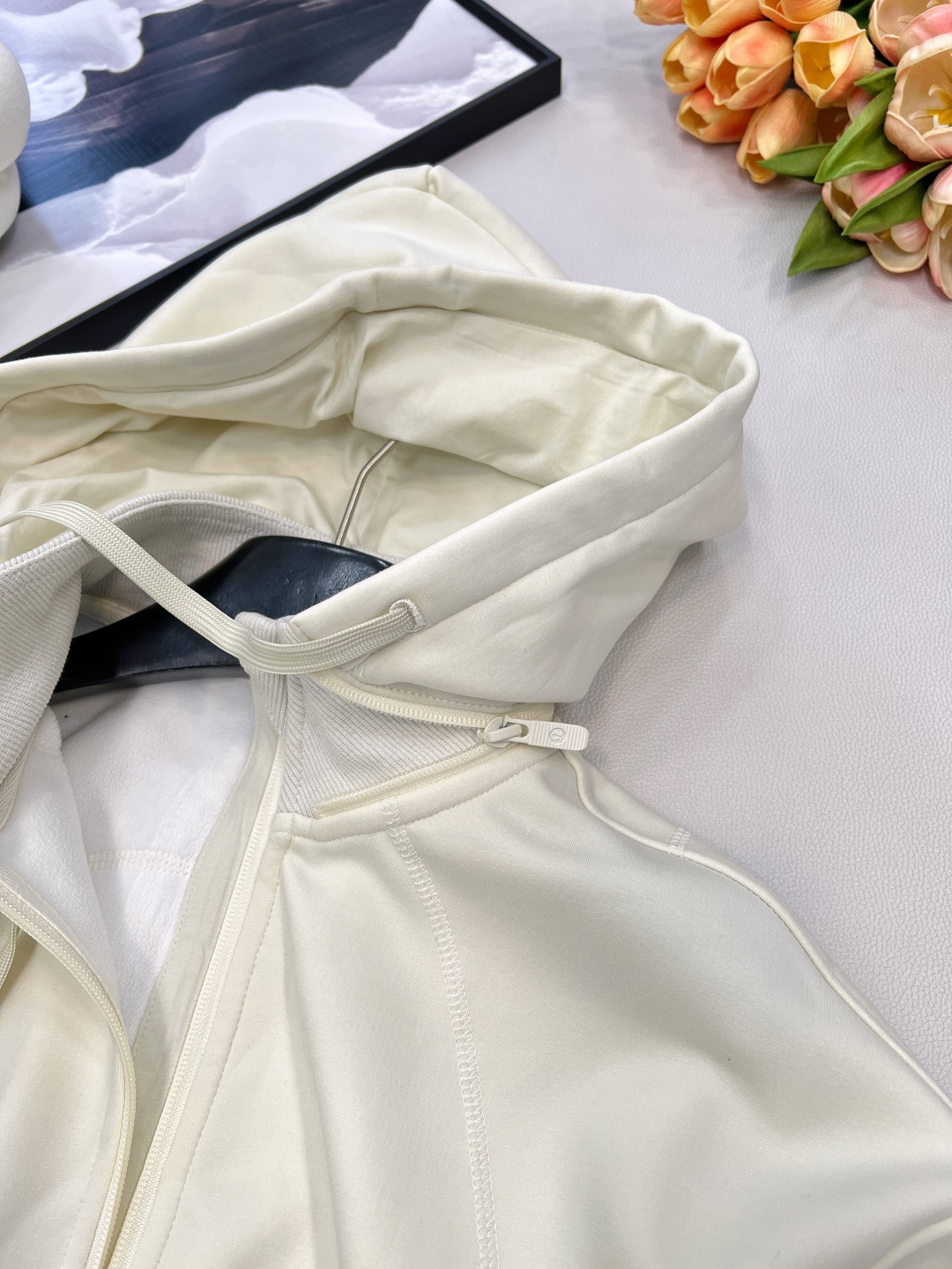 🆕 Lululemon-Scuba全拉链宽松短款可拆卸连帽帽衫Scuba经典连帽全拉链 最好穿的版型没有