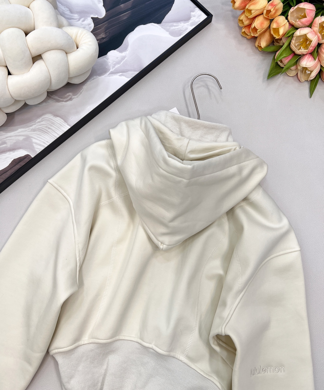 🆕 Lululemon-Scuba全拉链宽松短款可拆卸连帽帽衫Scuba经典连帽全拉链 最好穿的版型没有