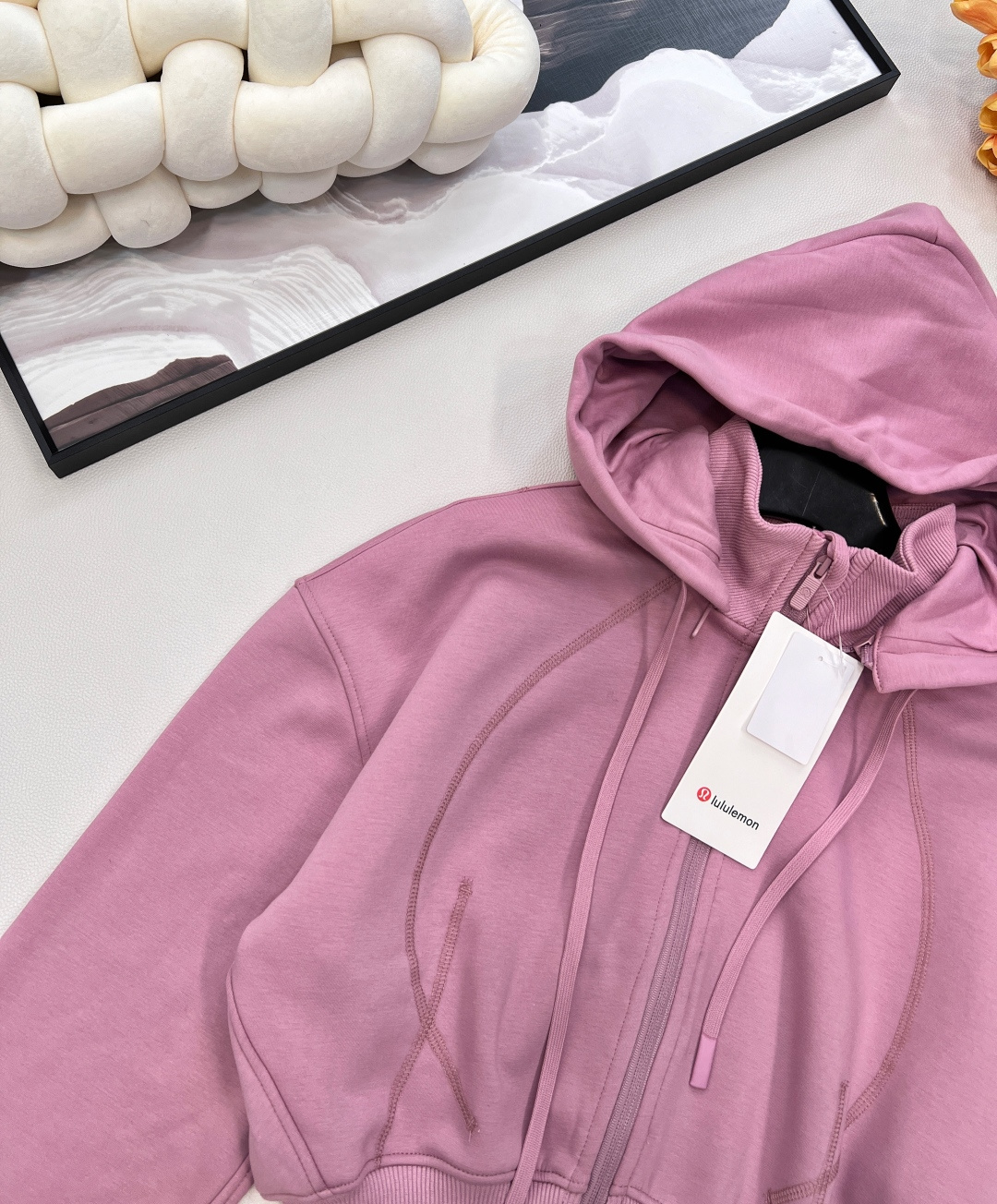 🆕 Lululemon-Scuba全拉链宽松短款可拆卸连帽帽衫Scuba经典连帽全拉链 最好穿的版型没有