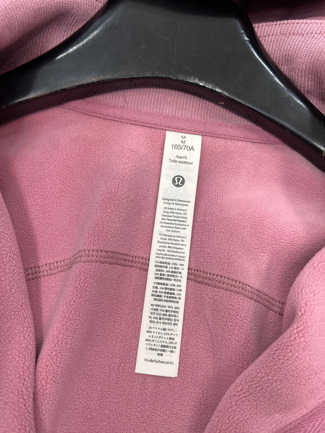 🆕 Lululemon-Scuba全拉链宽松短款可拆卸连帽帽衫Scuba经典连帽全拉链 最好穿的版型没有