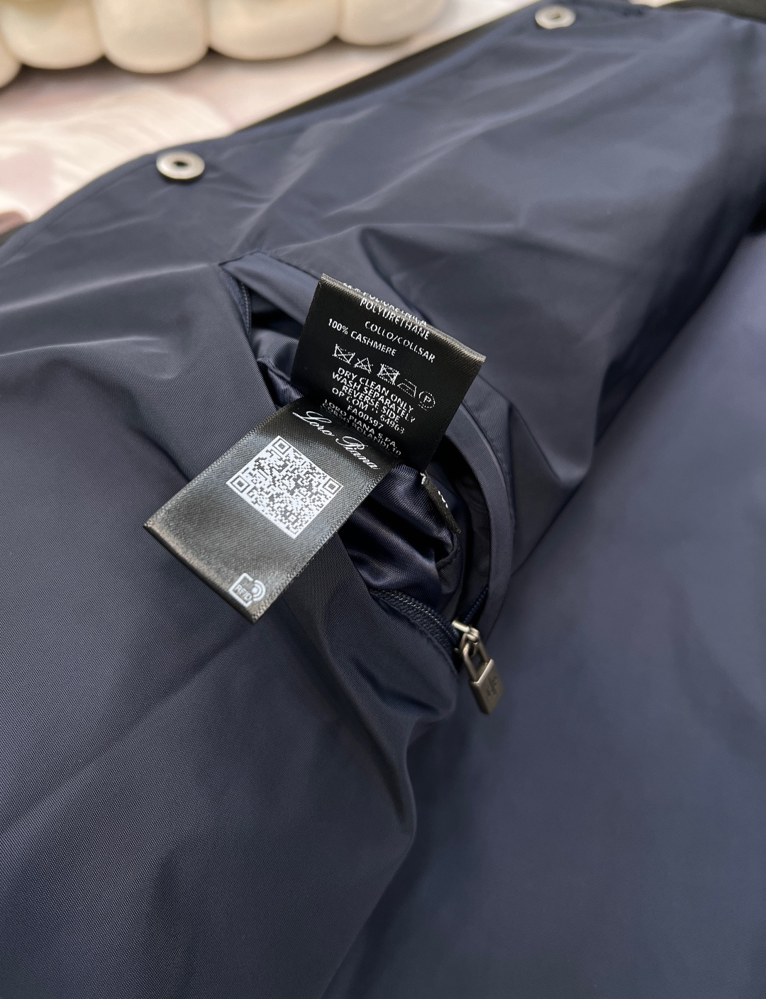 🆕Loro Piana25Fw早秋新款 菱格绗缝老钱风翻领棉服丨⚠独家yb开发！高版出品！翻领设计复古又