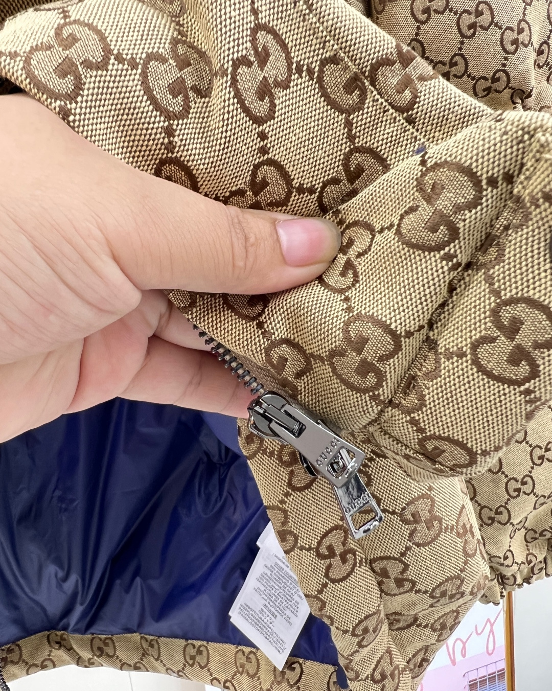 🆕Gucci25FW秋冬新款老花可拆卸袖羽绒服丨⚠独家高版出品！复古棕调双G满印面料，自带标志性的贵气质