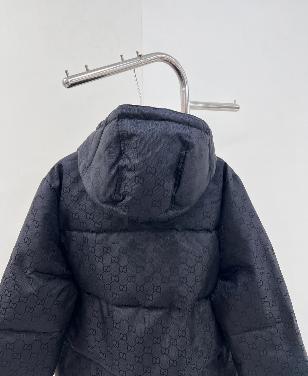 🆕Gucci25Fw秋冬新款暗纹提花连帽羽绒服外套丨⚠独家高版出品！满幅双G暗纹提花工艺，金属拉链的顺滑