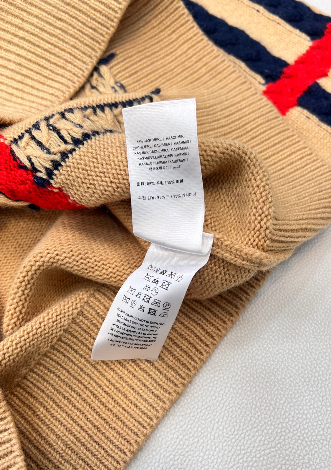 🆕BBR 25AW 格纹圆领套头针织衫🤎整件采用羊毛面料！绝不掺假 支持机构检验！！大货拿到手立马就能够