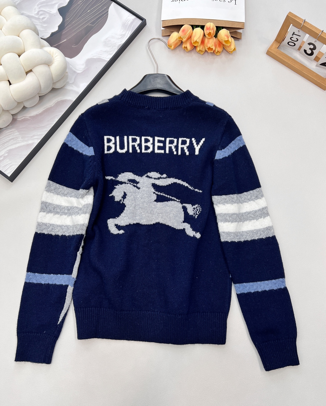 🆕BBR 25AW 格纹圆领套头针织衫🤎整件采用羊毛面料！绝不掺假 支持机构检验！！大货拿到手立马就能够