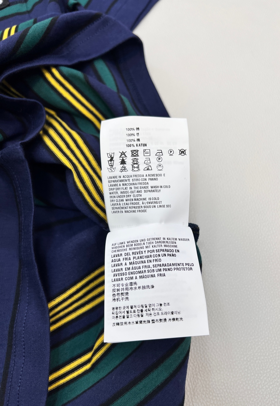 🆕Miu Miu26SS早春新款学院风条纹圆领短袖T恤丨⚠独家yb开发！高版出品！基础圆领+短袖的版型适