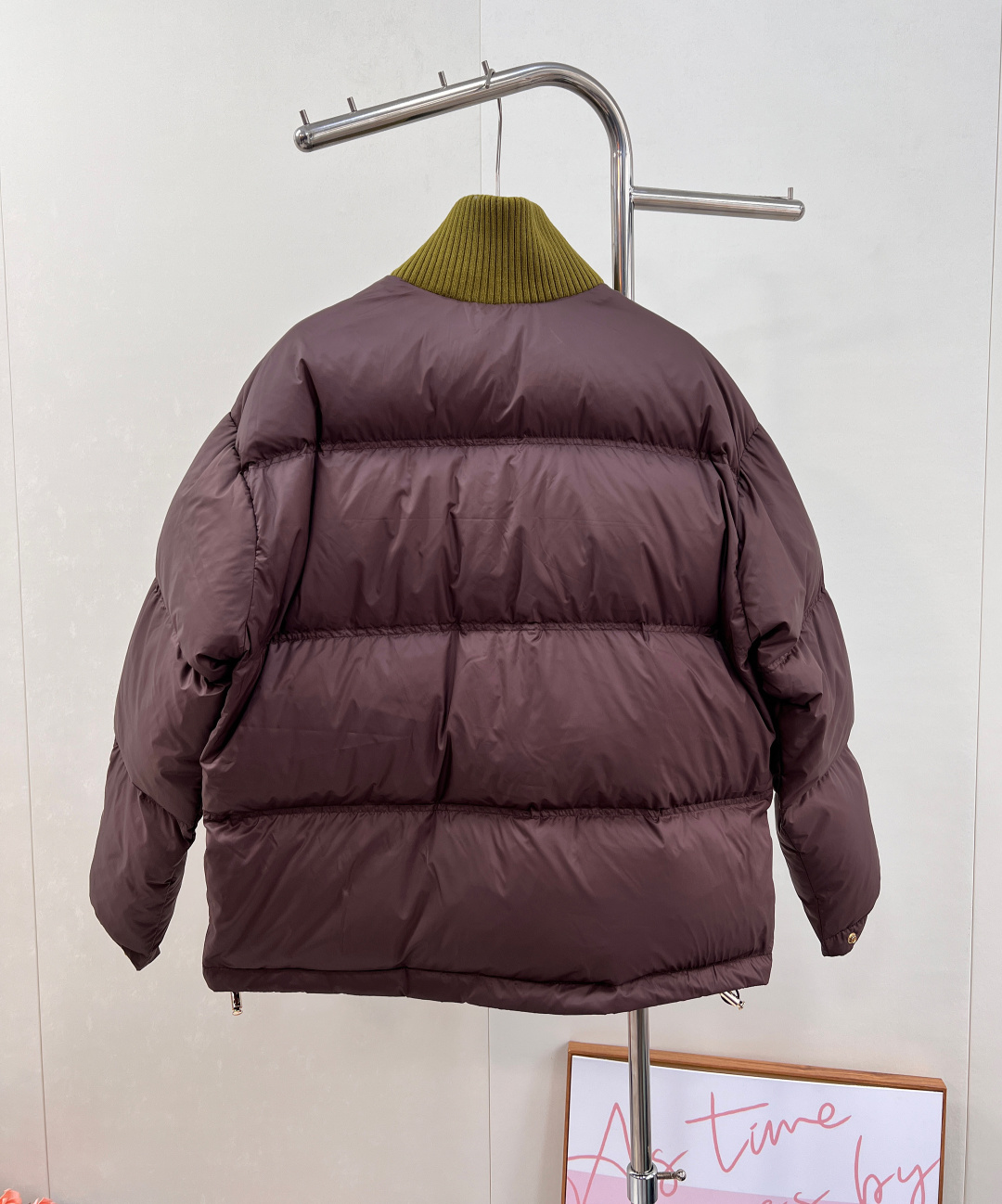 🆕Celine2025新款立领羽绒棉服，定制YB防风防水尼龙材质，羽绒棉填充内里，整件轻盈保暖 领边针织