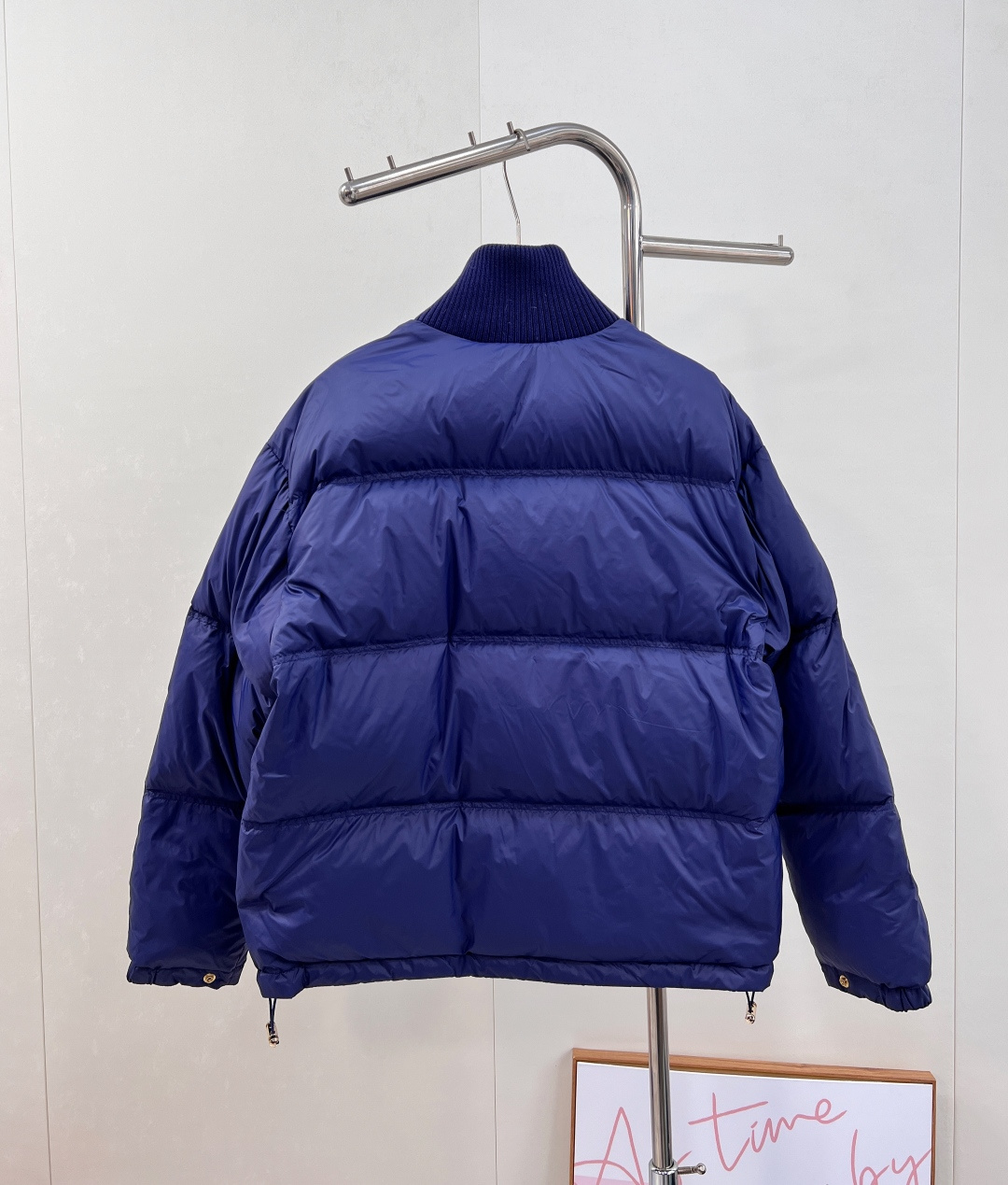 🆕Celine2025新款立领羽绒棉服，定制YB防风防水尼龙材质，羽绒棉填充内里，整件轻盈保暖 领边针织