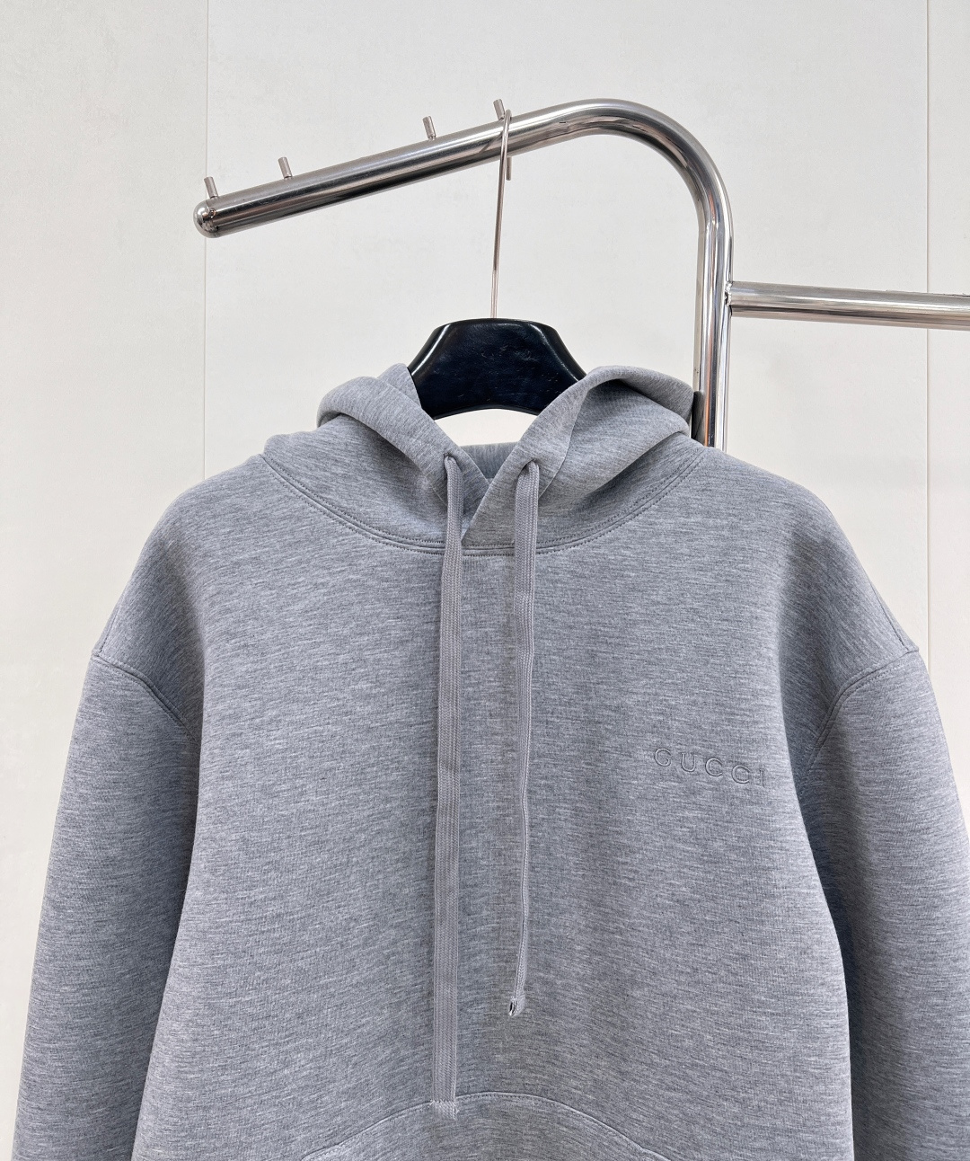 🆕Gucci2025新款连帽抽绳卫衣，定制YB进口空气全棉材质，秋冬保暖舒适，挺括有型，连帽卫衣剪裁，抽