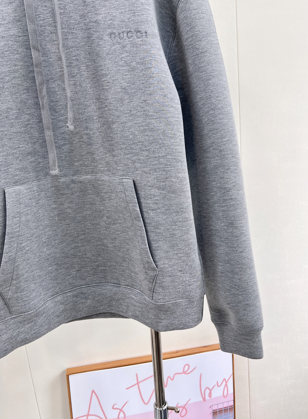 🆕Gucci2025新款连帽抽绳卫衣，定制YB进口空气全棉材质，秋冬保暖舒适，挺括有型，连帽卫衣剪裁，抽