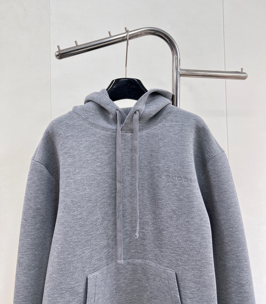 🆕Gucci2025新款连帽抽绳卫衣，定制YB进口空气全棉材质，秋冬保暖舒适，挺括有型，连帽卫衣剪裁，抽