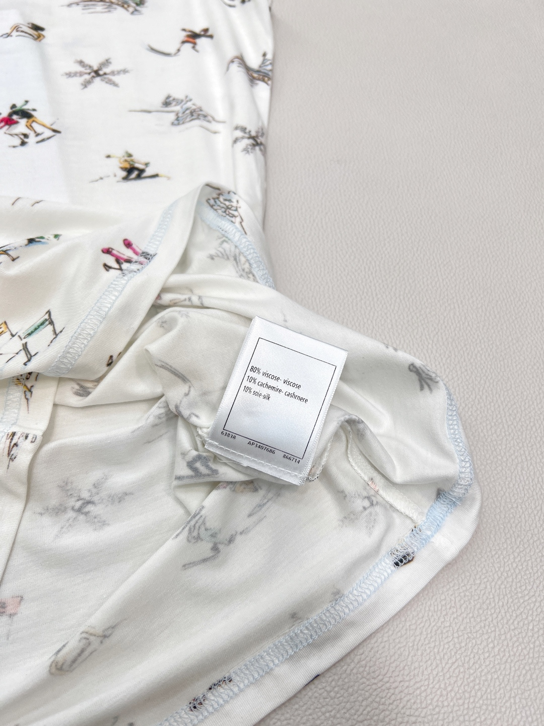 🆕Chanel2025新品圆领印花背心，25coco滑雪🎿系列#定制YB丝绵材质，质感舒适，弹力十足，修