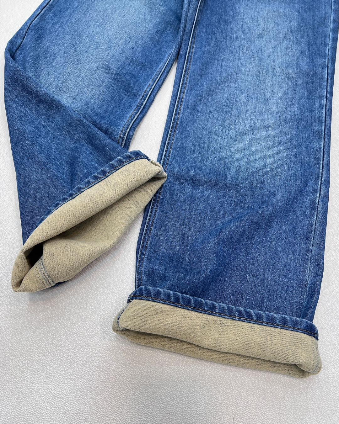 🆕Louis Vuitton25FW秋冬新款口袋阴影字母抓毛直筒牛仔裤丨⚠独家版出品！中度水洗牛仔布做了