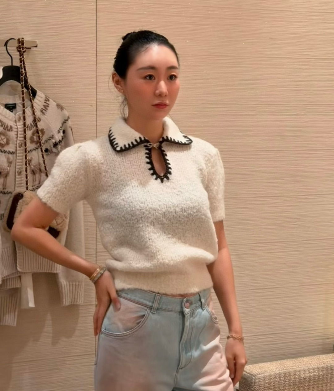 NO:605734,Upper body reference picture,,alexander wang19860909上身参考图,,alexander wang,Women's clothing