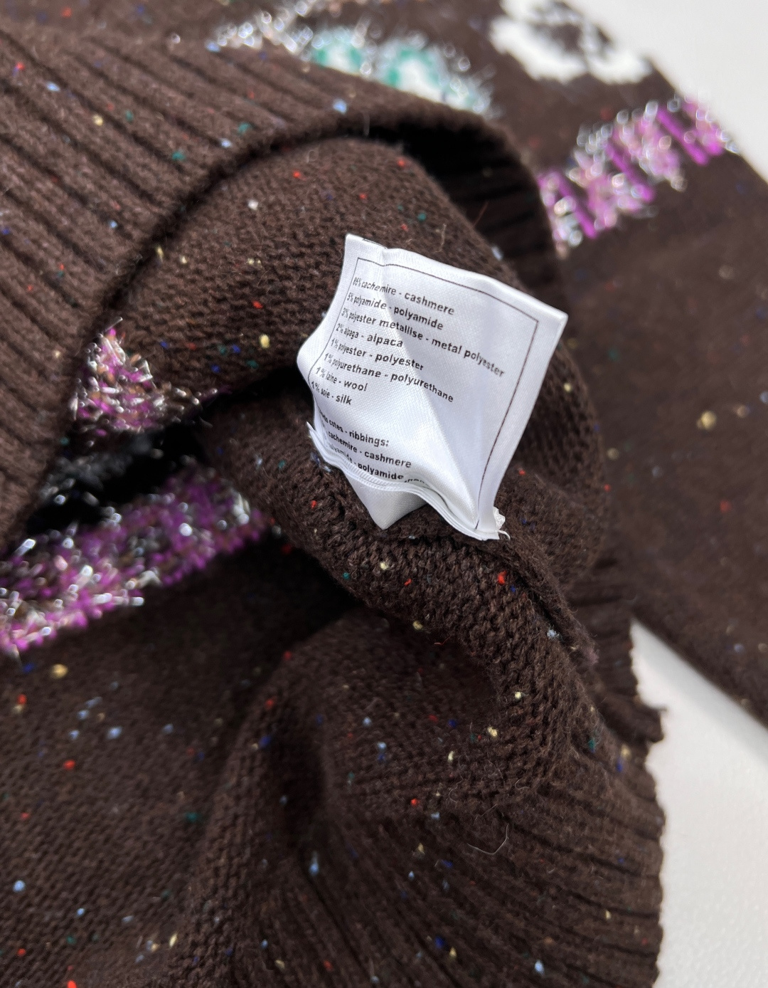 🆕Chanel2025新款重工钩花圆领套头毛衣，25coco圣诞🧑‍🎄滑雪🎿系列#定制YB羊绒针织材质，