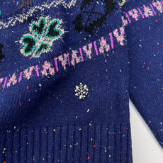 🆕Chanel2025新款重工钩花圆领套头毛衣,25coco圣诞🧑🎄滑雪🎿系列#定制YB羊绒针织材质, 🆕Chanel2025新款重工钩花圆领套头毛衣,25coco圣诞🧑🎄滑雪🎿系列#定制YB羊绒针织材质,