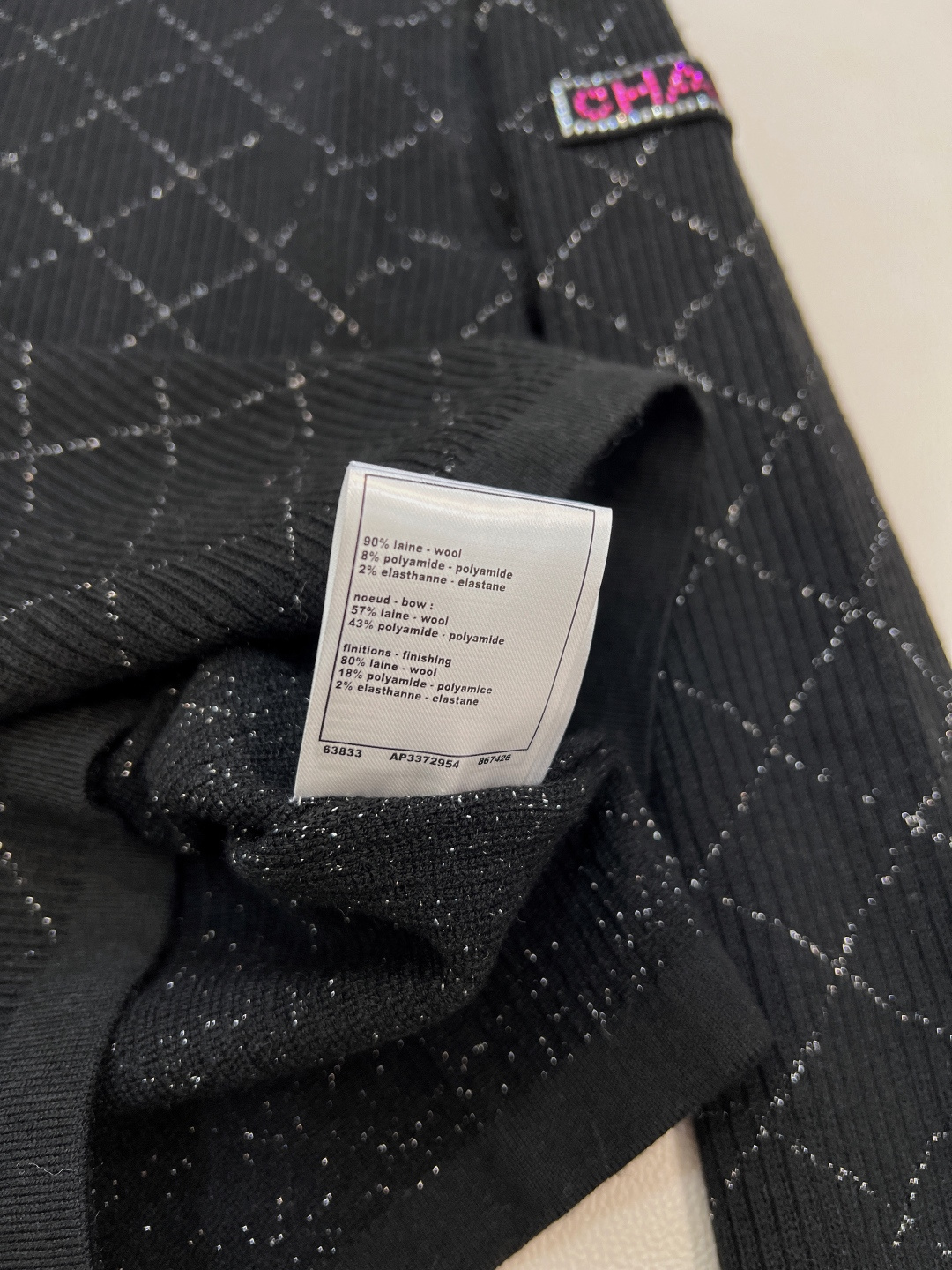 🆕Chanel2025新款高领针织套头毛衣，25coco滑雪🎿系列#定制YB羊毛纱线织造，质感细腻，穿搭