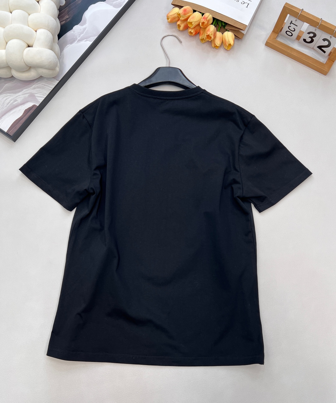 🆕Loewe2025新款口袋徽标圆领𝑇𝑒𝑒，Loew✖️Louis wain联名系列#定制YB原生全棉材