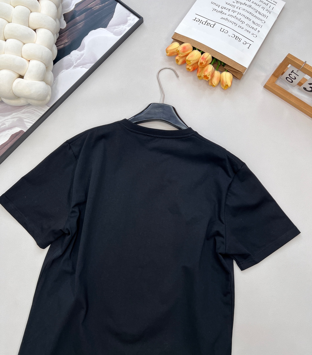 🆕Loewe2025新款口袋徽标圆领𝑇𝑒𝑒，Loew✖️Louis wain联名系列#定制YB原生全棉材