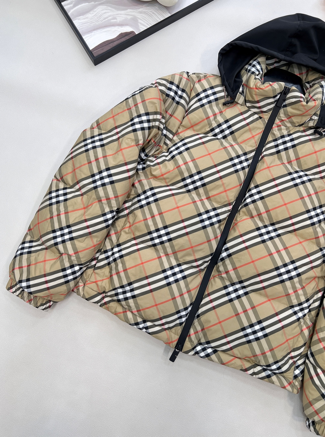 🆕Burberry25Fw秋冬新款拉链立领短款羽绒服外套丨⚠独家yb开发！高版出品！采用短款廓形，对各种