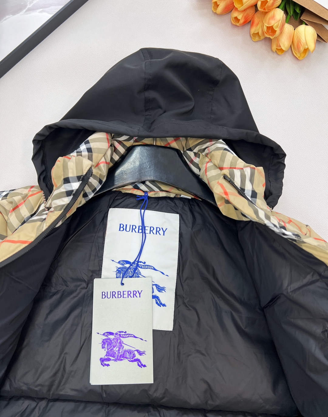 🆕Burberry25Fw秋冬新款拉链立领短款羽绒服外套丨⚠独家yb开发！高版出品！采用短款廓形，对各种