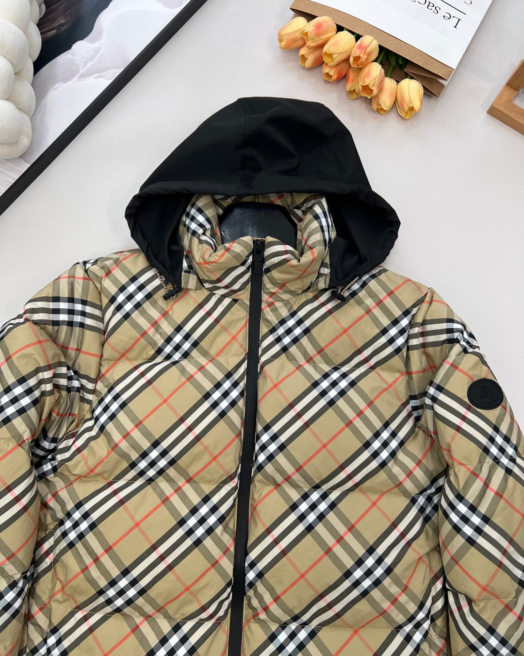 🆕Burberry25Fw秋冬新款拉链立领短款羽绒服外套丨⚠独家yb开发！高版出品！采用短款廓形，对各种