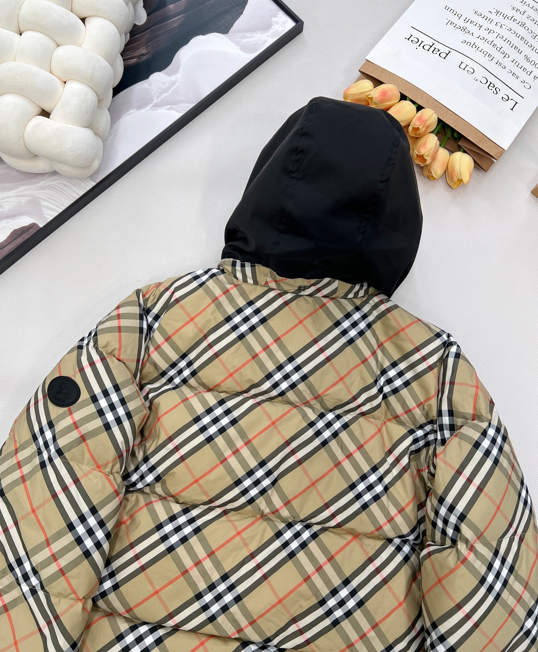 🆕Burberry25Fw秋冬新款拉链立领短款羽绒服外套丨⚠独家yb开发！高版出品！采用短款廓形，对各种