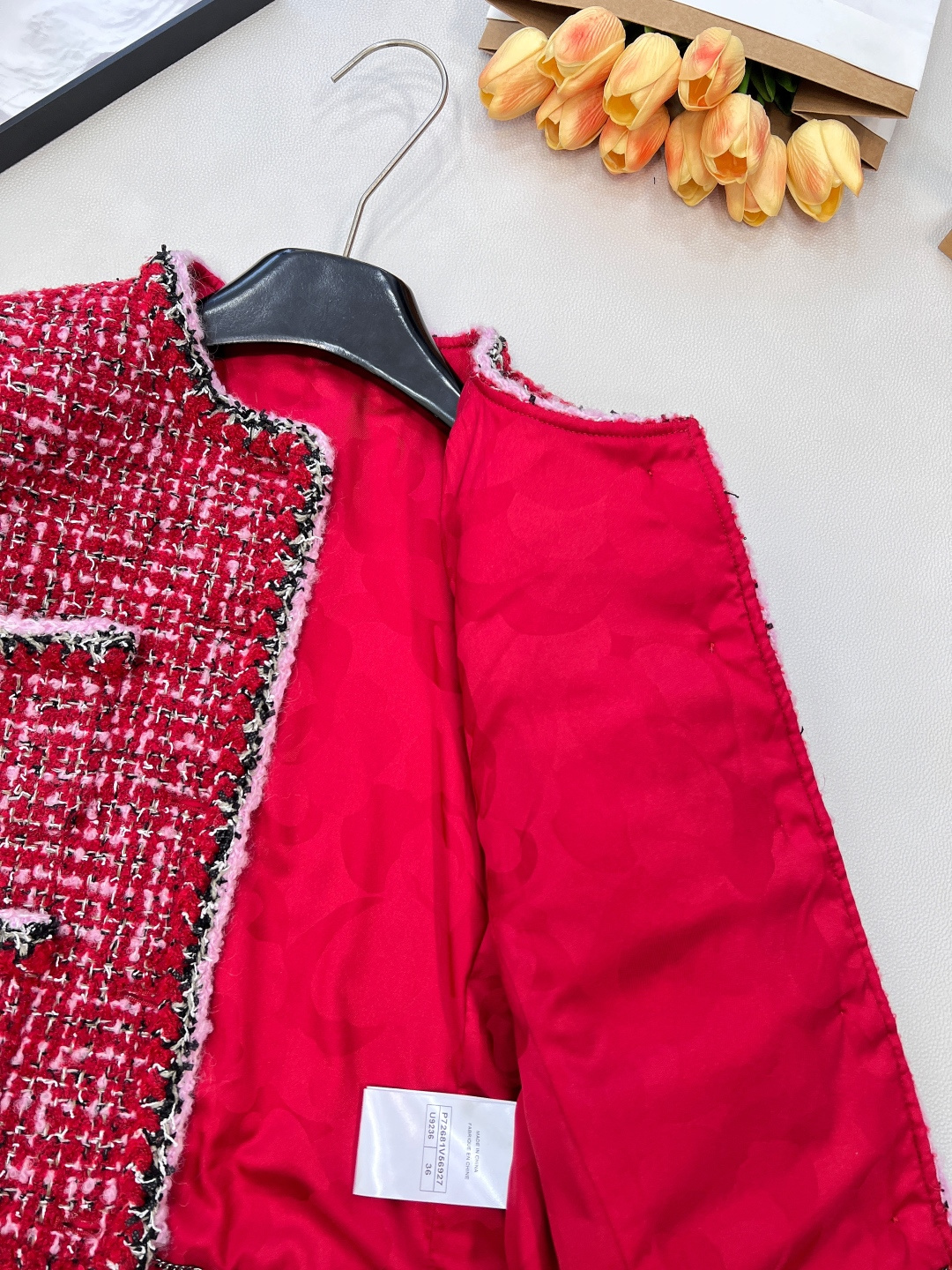 🆕Chanel2025新款圆领编织洋装，定制YB进口粗纺羊毛呢材质，质感高级，品相十足，圆领洋装外套版型